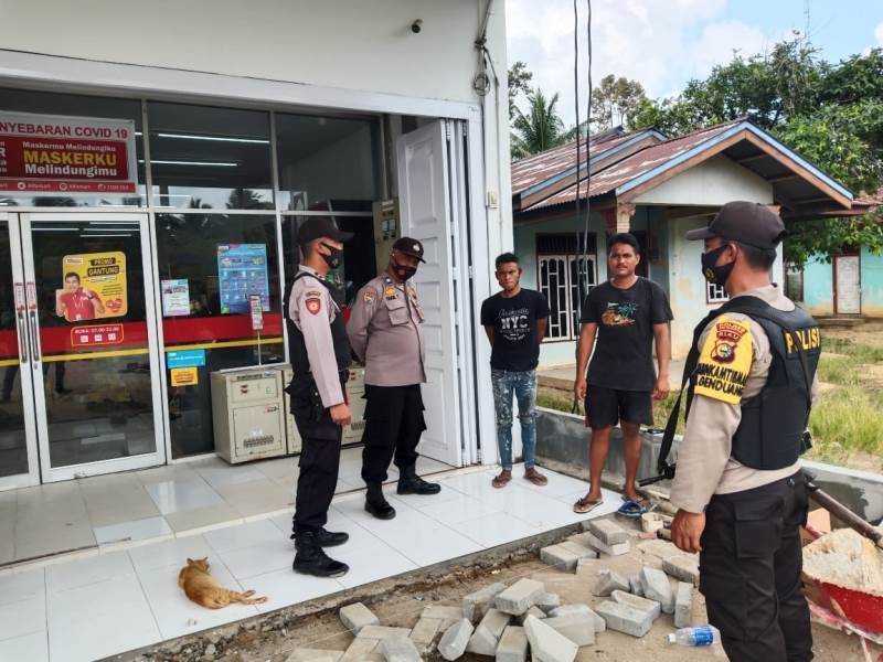 Masih dalam Masa AKB, Polsek Pangakalan Lesung Kembali Laksanakan Operasi Yustisi