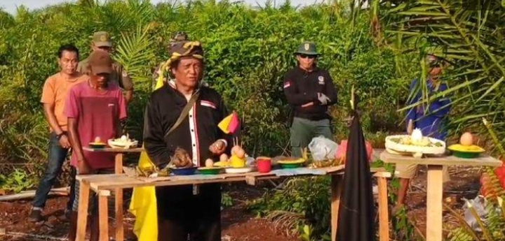 Meredam Konflik Harimau dan Manusia di Siak, Warga Kampung Penyengat Gelar Semah Kampung