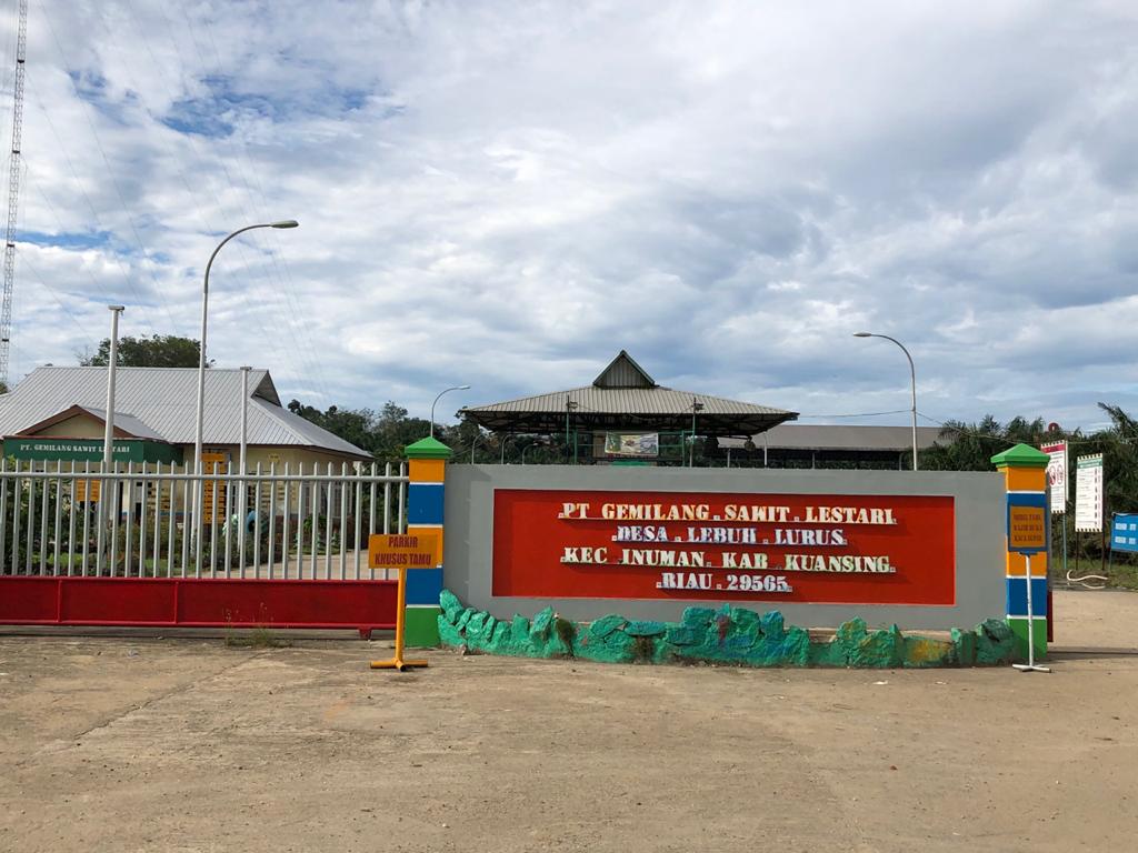 PT.GSL Bantah Cemarkan Air Sungai Sikuran Desa Bedeng Sikuran Kecamatan Inuman.