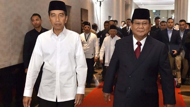 Hasil Survei Terbaru, Prabowo-Sandi Ungguli Jokowi-Ma’ruf