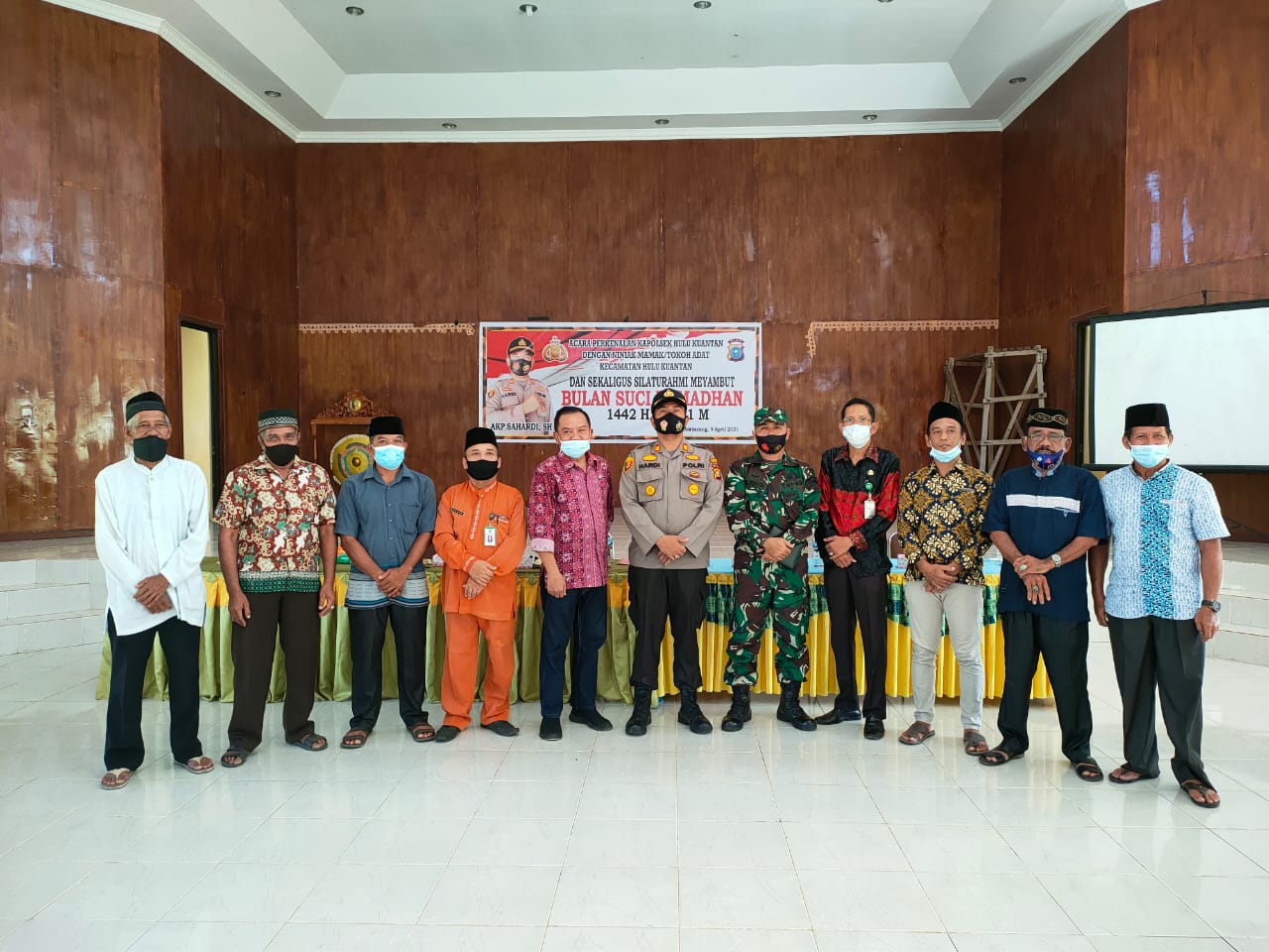 Kapolsek Hulu Kuantan Silaturrahmi Dengan Ninik Mamak Pemangku Adat  Se-Kecamatan Hulu Kuantan