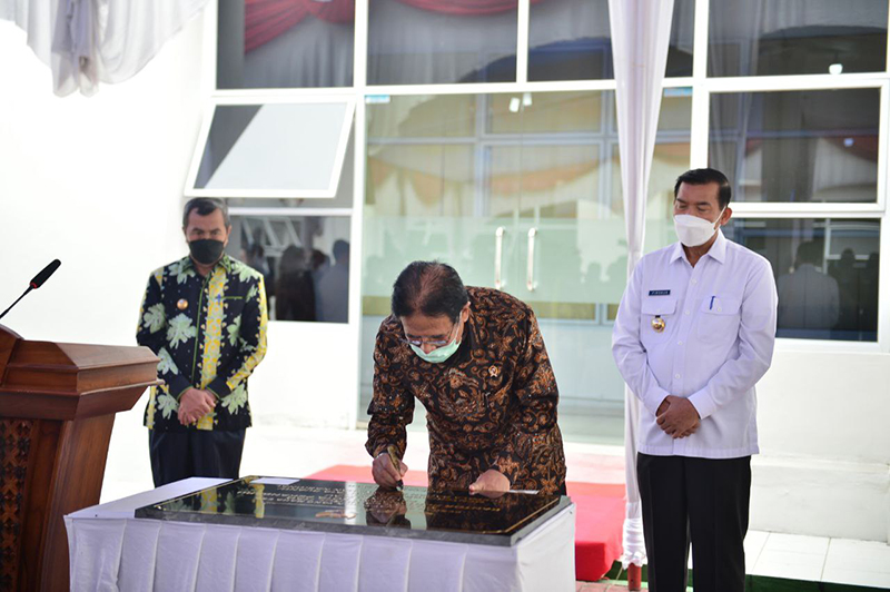 Wali Kota Dampingi Menteri ATR/BPN Resmikan Kantor BPN Pekanbaru