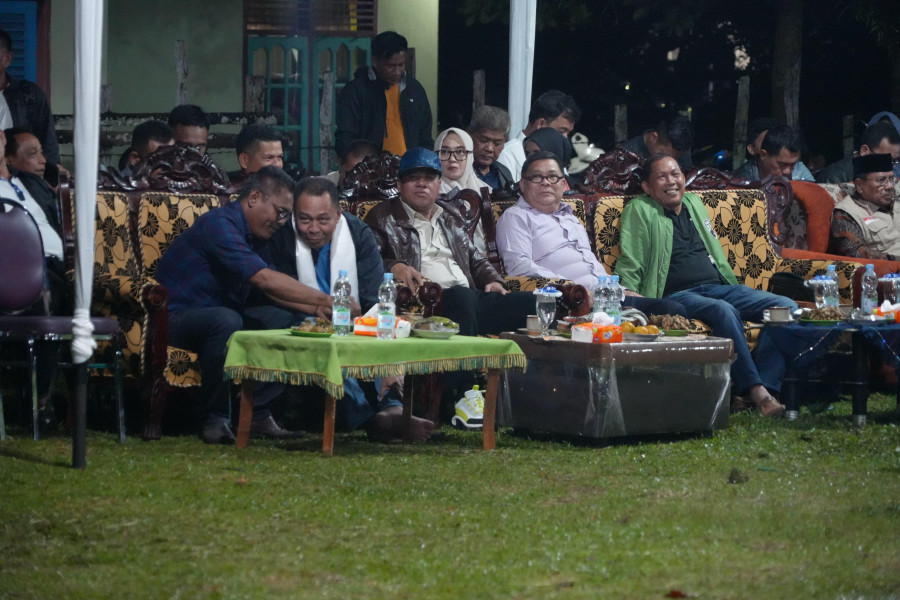 Hadir di Desa Pulau Lancang;  Ketua LAD Pulau Lancang Apresiasi Kepedulian Bupati Suhardiman