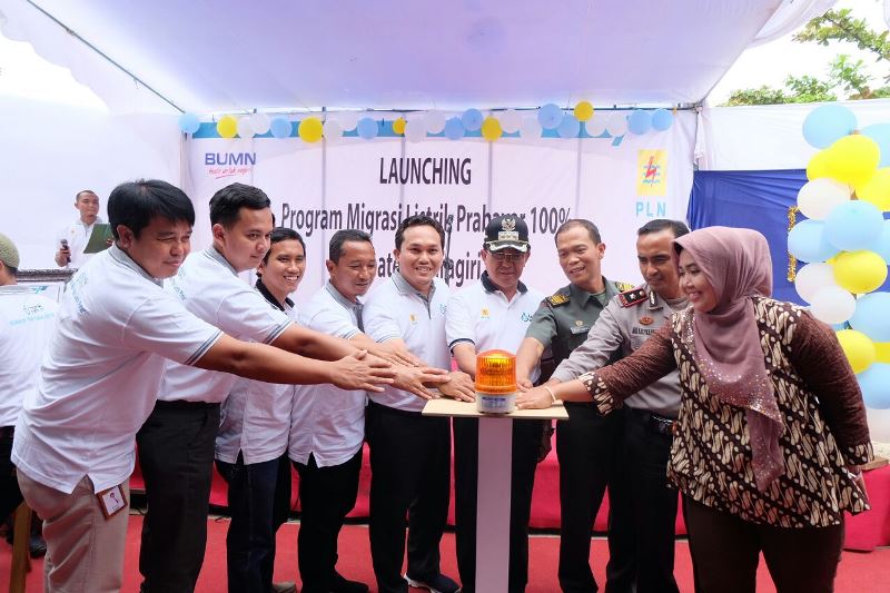 Launching Program Migrasi Listrik Prabayar 100 Persen, Wardan Sebut Akses Listrik Tuntas di 2019