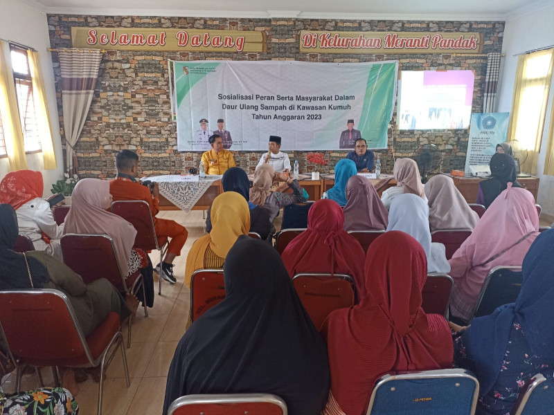 Perkim Pekanbaru Maksimalkan Peran Masyarakat Manfaatkan Daur Ulang Sampah