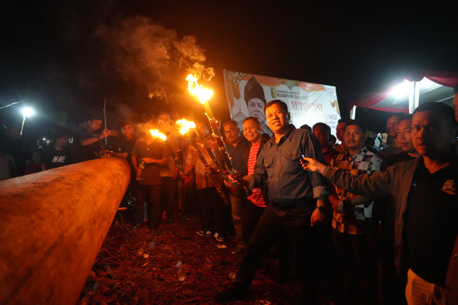 Masyarakat Banjar Lopak Apresiasi Program Bupati  Suhardiman Amby Galang Dana Hingga 78 Juta