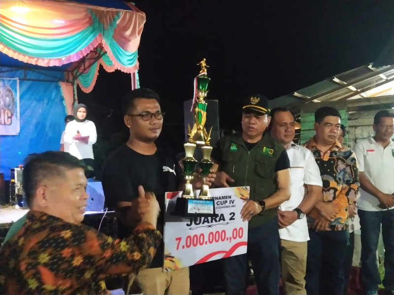 Tutup Turnamen Persikas  Suhardiman Sebut Ajang Pencari Bakat, Dan Jadi Kalender Rutin