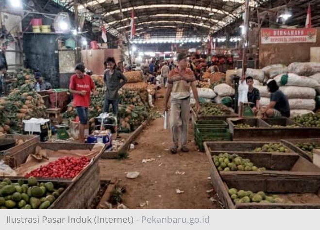 Disperindag Kota Pekanbaru Segera Relokasi Pedagang Grosir Bahan Pokok ke Pasar Induk