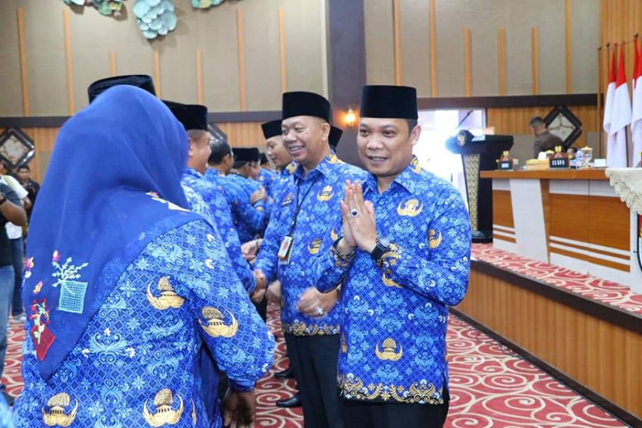 Pj Wali Kota Halal Bihalal dengan ASN Pemko Pekanbaru