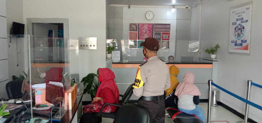 Polsek Langgam Jaga Wilkum dengan Cara Ini