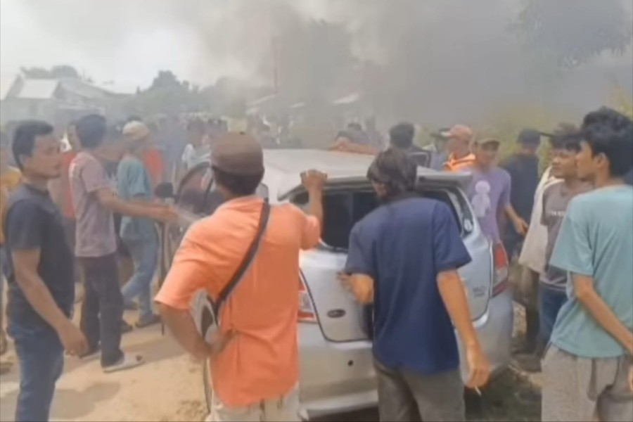 Polisi Tetapkan 5 Tersangka Pembakaran di Siak, Dalang Aksi Anarkis Masih Diburu