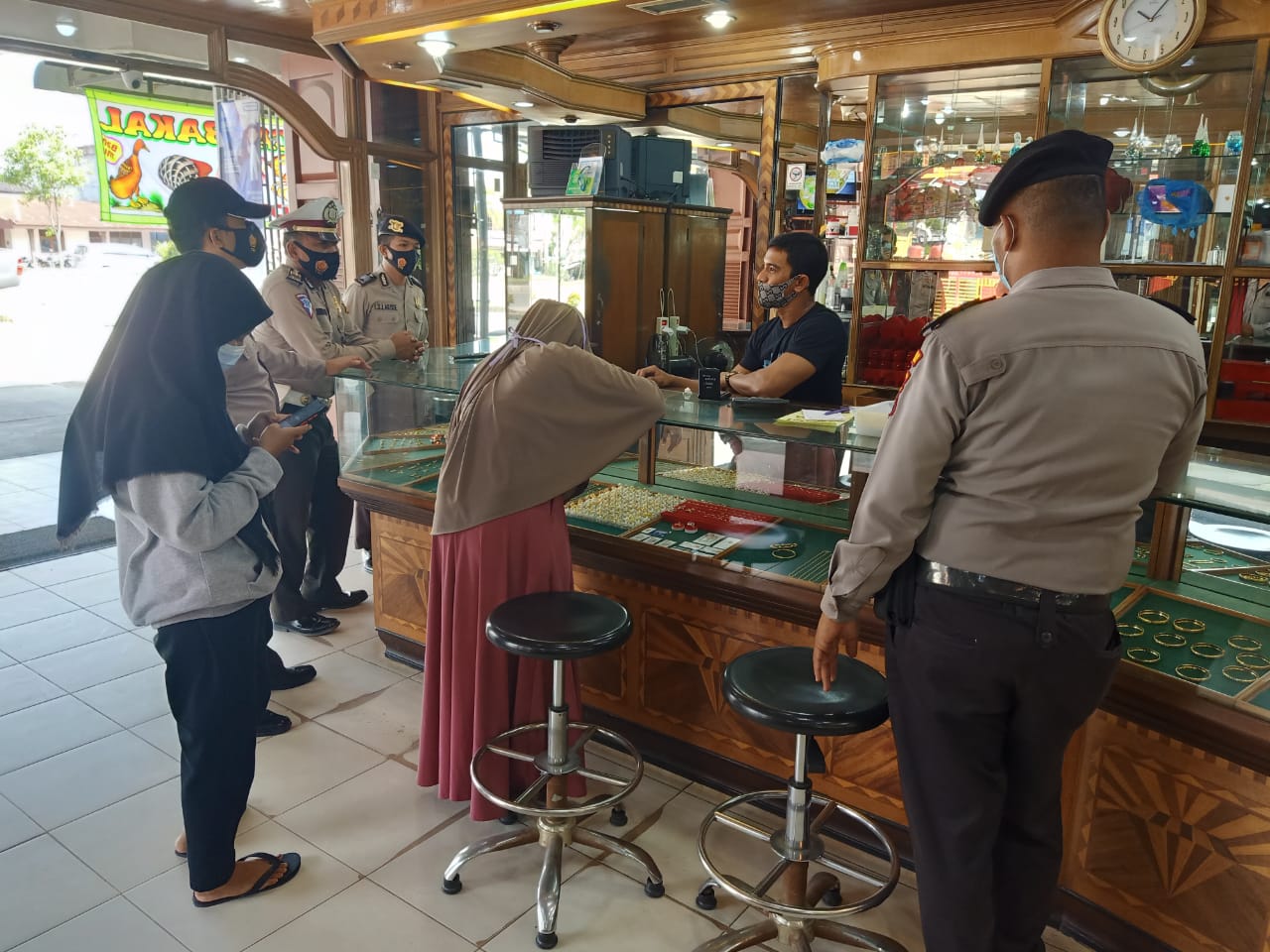 Sasar Objek vital, Polsek Pangkalan Kerinci Gencarkan Patroli C3