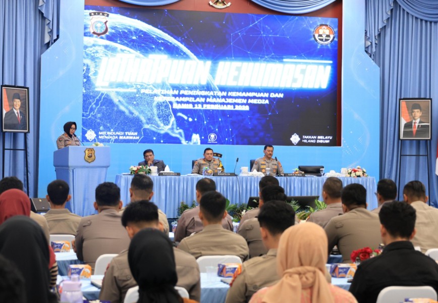 Hadapi Era Post-Truth, Polda Riau Bekali Humas dengan Strategi Media Modern