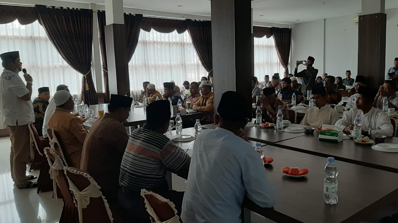 Ketua DPRD Kuansing Andi Putra Hadiri Acara Halal bihalal Persatuan Tarbiyah Islamiyyah (Perti) Kuantan Singingi.