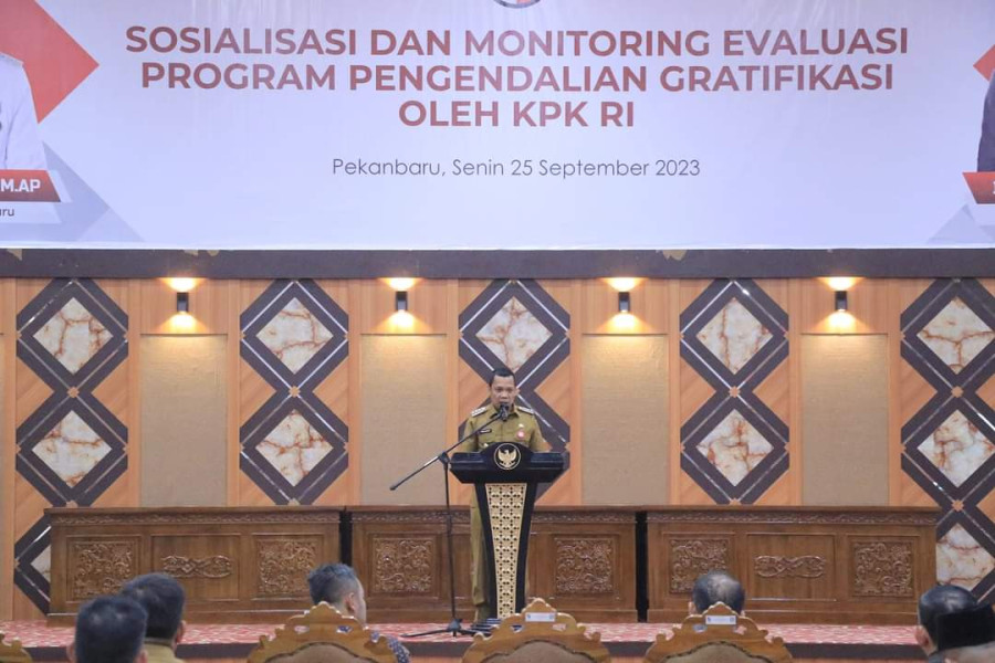 Pemko Pekanbaru Gelar Sosialisasi Pengendalian Gratifikasi