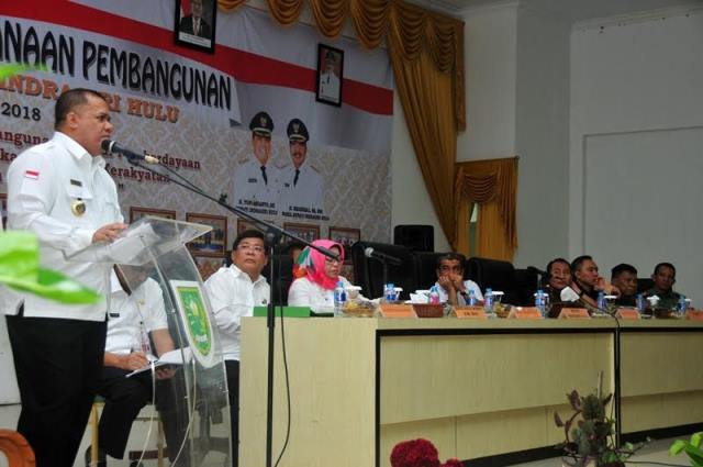 Inhu Jadi Kabupaten Pertama di Riau Gelar Musrenbang Tingkat Kabupaten