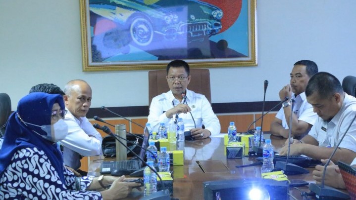 Percepatan Penurunan Stunting, Sekdako Laporkan Upaya Pemko Ke Menko PMK