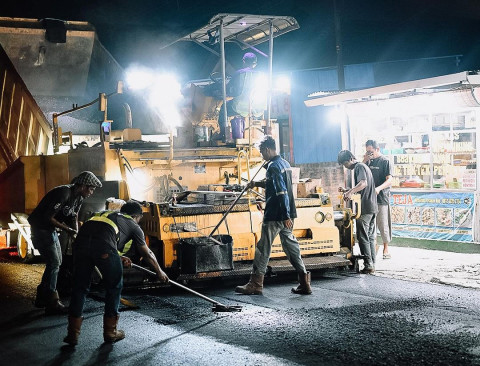 Dinas PUPR Percepat Penyelesaian Akhir Pengerjaan Jalan Purwodadi