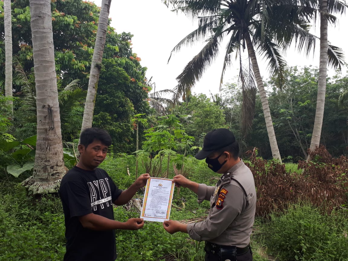 Hindari Terjadinya Karhutla, Polsek Bandar Sei Kijang Lakukan Patroli