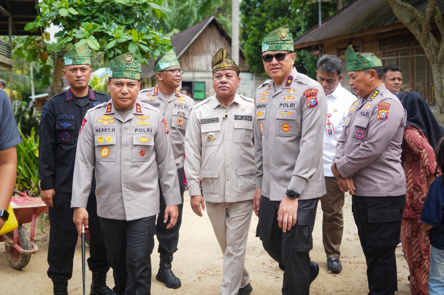 Kapolda Riau Kunker Ke Kuansing; Ini Tujuannya 