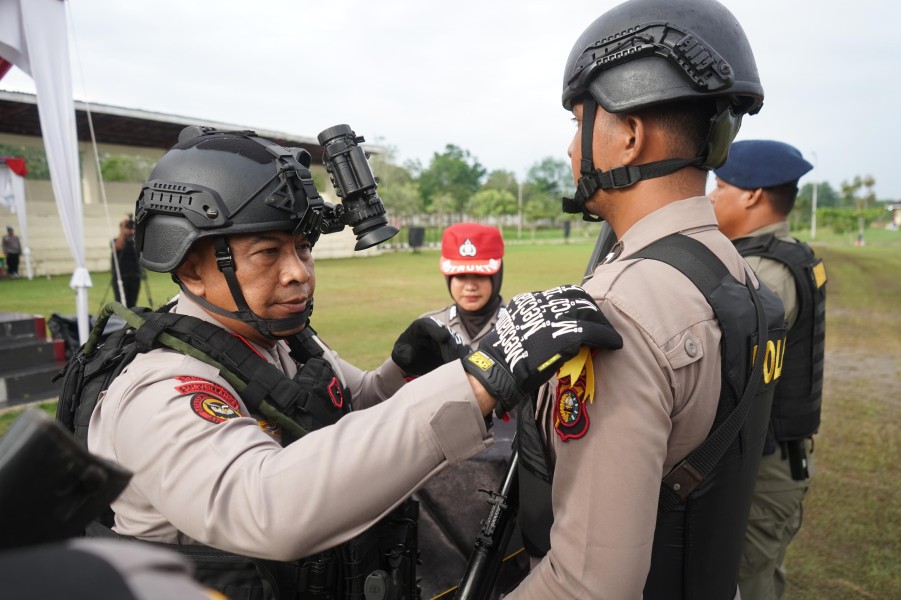 Brigjen Jossy Pimpin Penutupan Pelatihan Tim RAGA Gelombang II 2025