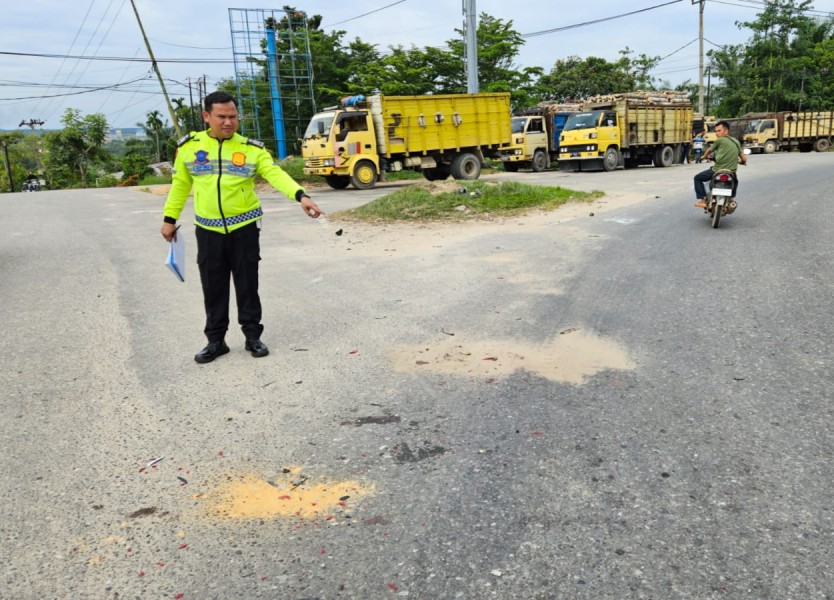 Kecelakaan Maut Libatkan Truk Tangki dan Sepeda Motor di Pekanbaru, Satu Korban Meninggal