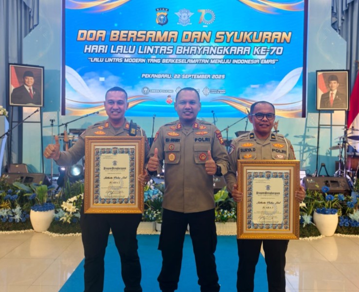 Polres Siak Torehkan Prestasi, Juara Lomba Video Pendek dan Olah TKP Laka Lantas