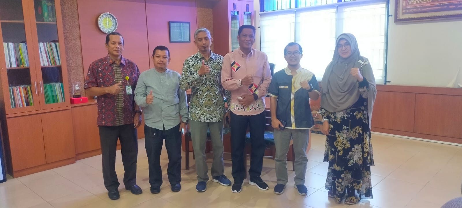 LPPMDI UNIKS Jajaki KKN, PkM Bersama dengan LPPM UIN Suska 