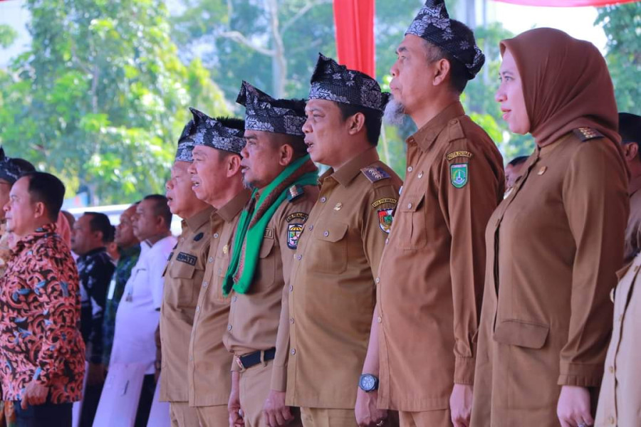 Pj Wali Kota Muflihun Saksikan Roadshow Bus KPK 2023