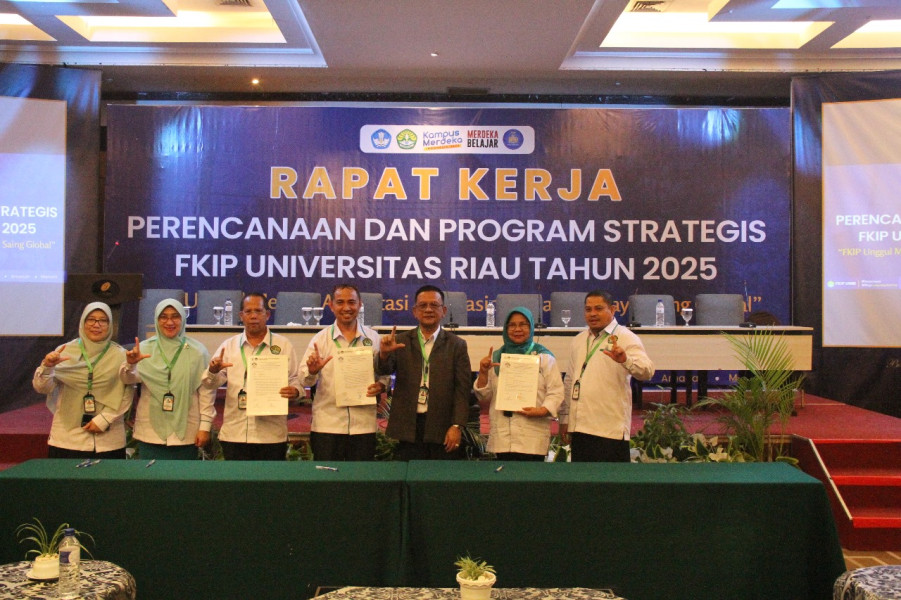 Kadispora Pekanbaru Hazli Fendriyanto Hadiri Raker Perencanaan Program Strategis FKIP Unri