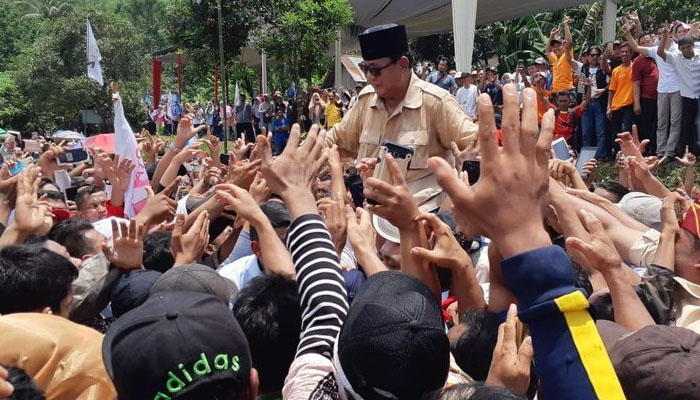 Prabowo: Dicaci Balas dengan Senyum, Kalau Difitnah Kita Joget Saja