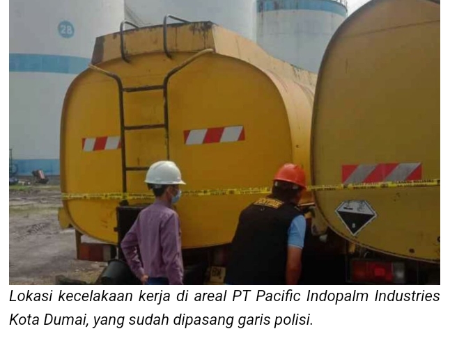 Ngeri! Sopir CPO di Dumai Terlindas Truk Sendiri, Disnakertrans Riau Lakukan Pendalaman 