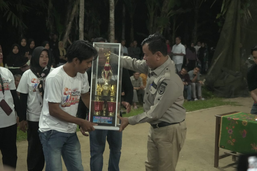 Hadiri Penutupan Turnamen Volly  Suhardiman Berharap Lahirkan Bibit Atlet Muda Berprestasi