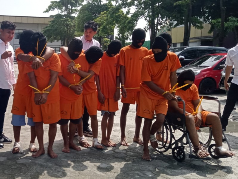 Begal Sadis dan Sindikat Curanmor Digulung Polda Riau, 15 Motor serta 3 Mobil Disita