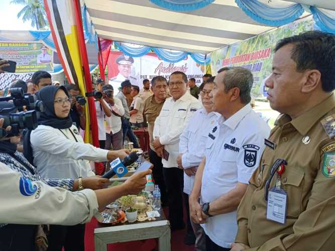 Gubernur Riau Syamsuar Apresiasi Kinerja Suhardiman, Kuansing Siap Jadi Garda Terdepan Pertanian Riau 