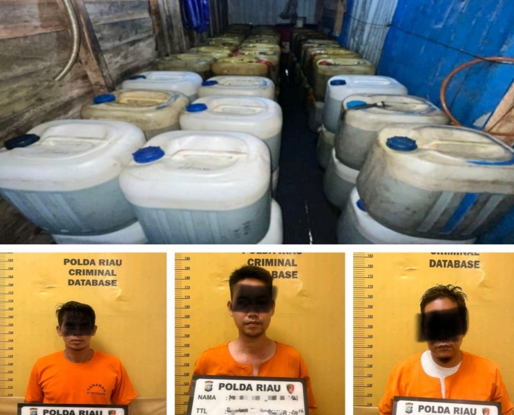 Polda Riau Bongkar Mafia BBM Subsidi di Rohil, Supervisor hingga Manajer SPBU Terlibat