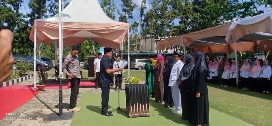 PLT Bupati Kuansing Suhardiman Amby Melantik 5 Orang Eselon III Di Lingkungan Pemkab Kuansing