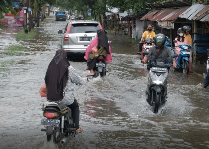 Potensi Banjir Melanda Pekanbaru Hingga April 2025, Wilayah Rawan Diperhatikan