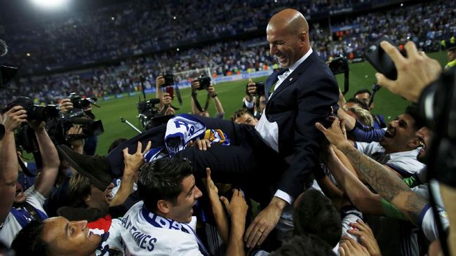 Resmi! Zinedine Zidane Kembali ke Real Madrid Gantikan Santiago Solari