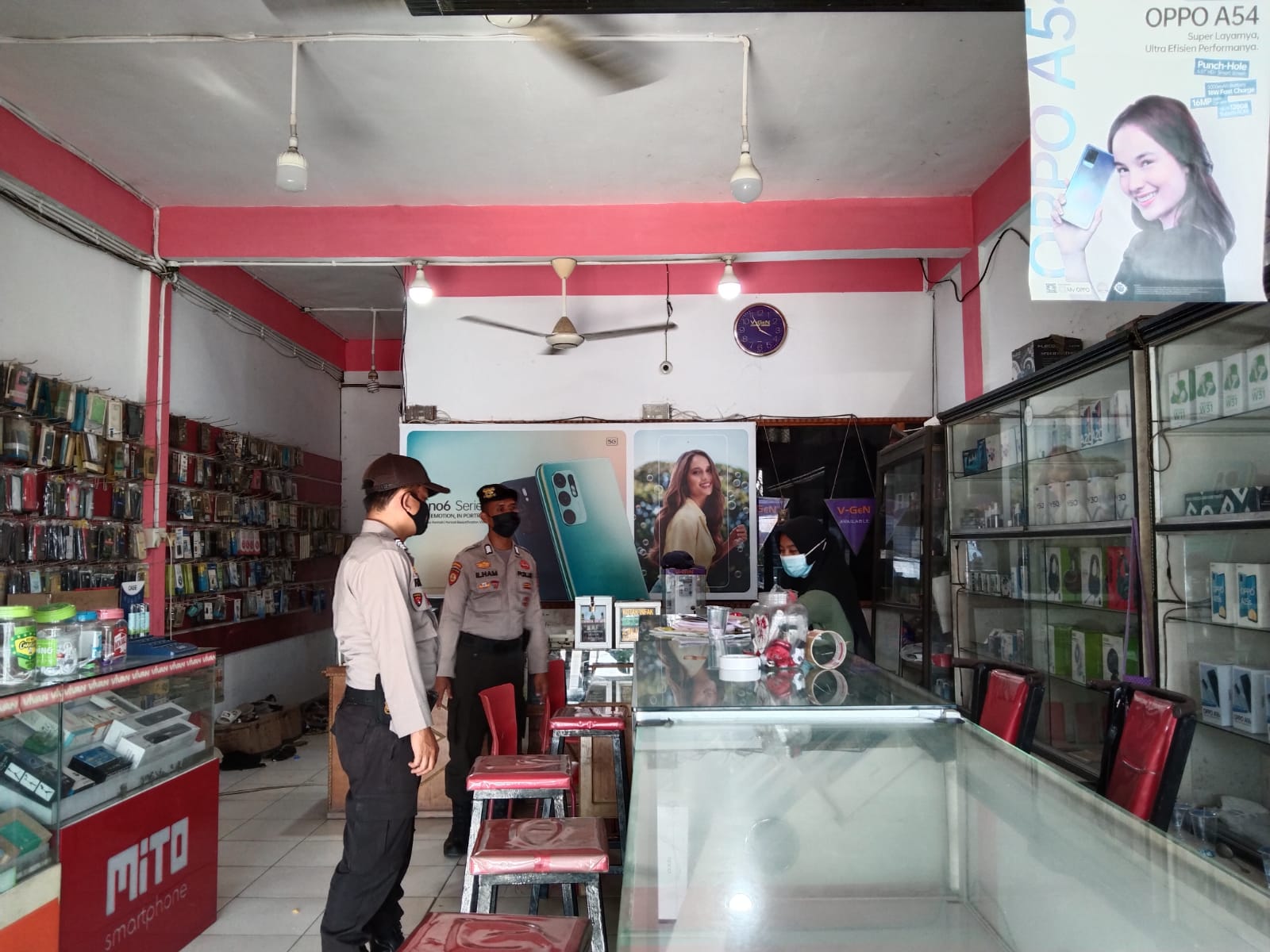 Jaga Kamtibmas Tetap Kondusif, Polsek Pangkalan Kuras Laksanakan KRYD