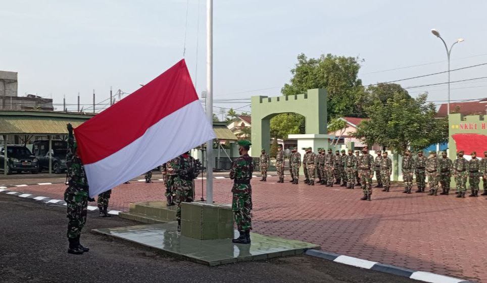 Kodim 0302/Inhu Laksanakan Upacaranya Peringati HARKITNAS