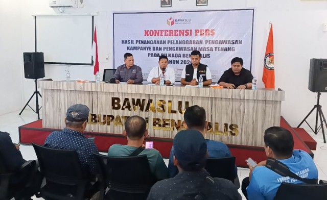 Bawaslu Bengkalis Ekspose Penanganan Pelanggaran Selama Tahapan Kampanye Pilkada 2024