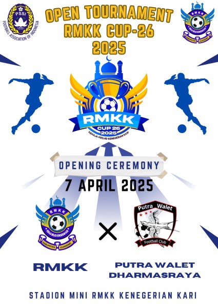 Big Macth, Kesebelasan RMKK Hadapi Putra Walet Dharmasraya, Dibuka Bupati Suhardiman Amby Esok Sore
