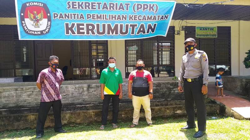 Jelang Pilkada Kabupaten Pelalawan, Polsek Kerumutan Laksanakan Patroli Dialogis