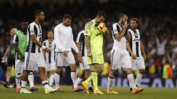 Nasib Sial Juventus di Final Liga Champions Terus Berlanjut