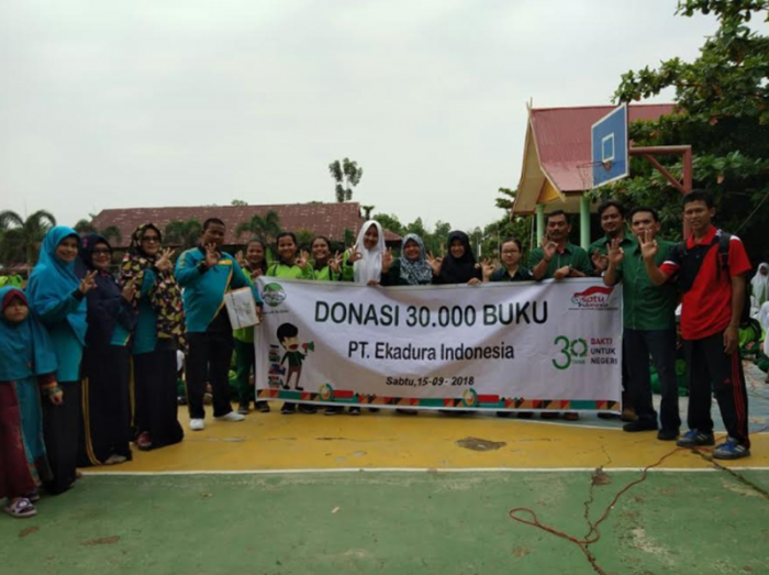 Ekadura Indonesia Tanamkan Pendidikan Karakter dan Lingkungan di Sekolah