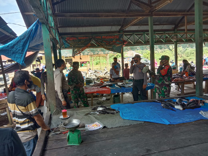 Secara Intensif, Polsek Pangkalan Kuras Lakukan Yustisi Dialogis