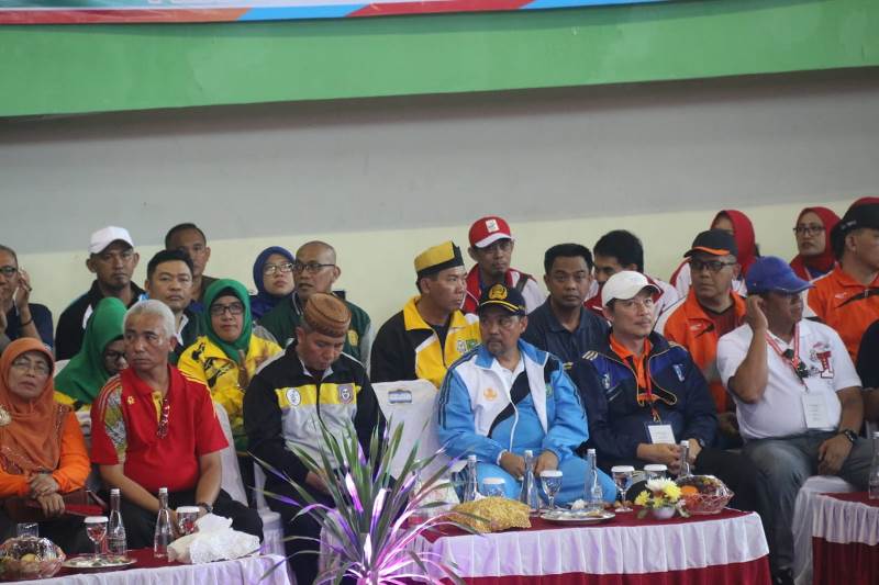Dukung Atlet Korpri Pekanbaru, Walikota Hadir Langsung di Babel