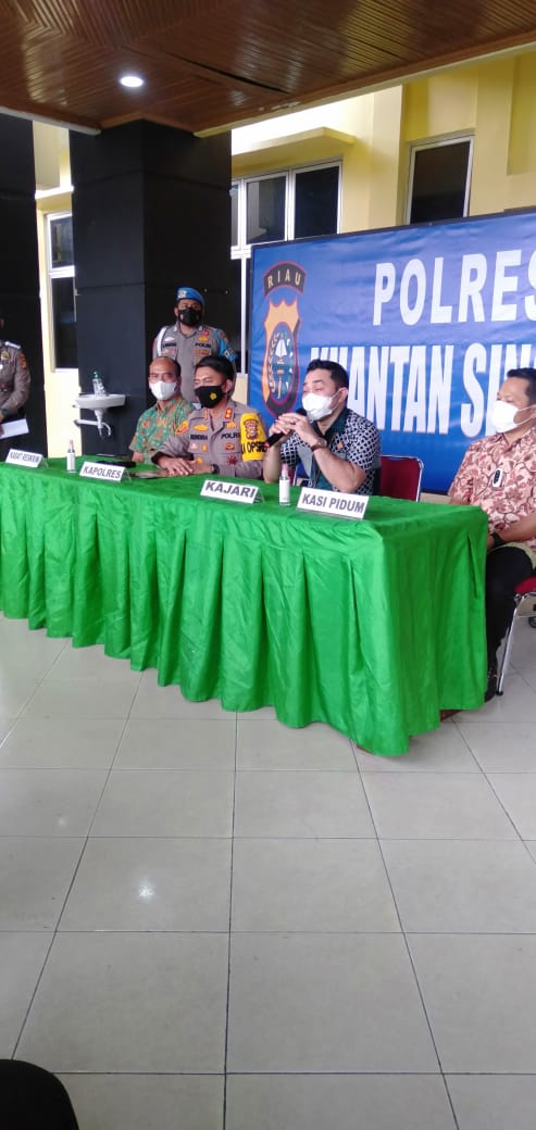 Kapolres dan Kajari Kuansing; Video Penurunan Bendera Merah Putih di Kuansing, Tidak Ada Unsur Pidana