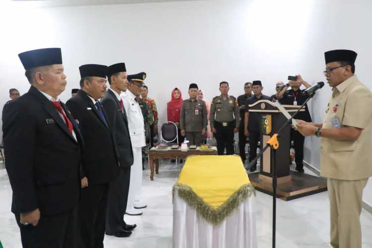 PLT Bupati Kuansing Suhardiman Amby Berpesan Jaga Amanah Dengan Baik